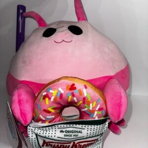 Zuru Snackles Series 2 Lily the shrimp with Krispy Kreme Donut